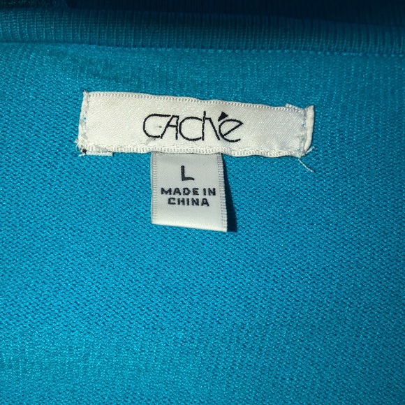 Teal ruffled tank top - Picture 5 of 5